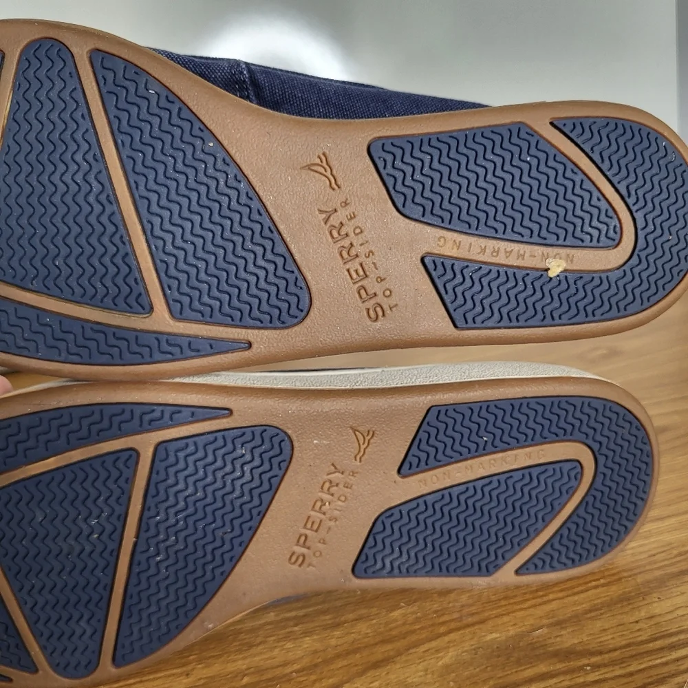 Sperry Navy Blue Men's Casual Boat Deck Shoes SZ 11